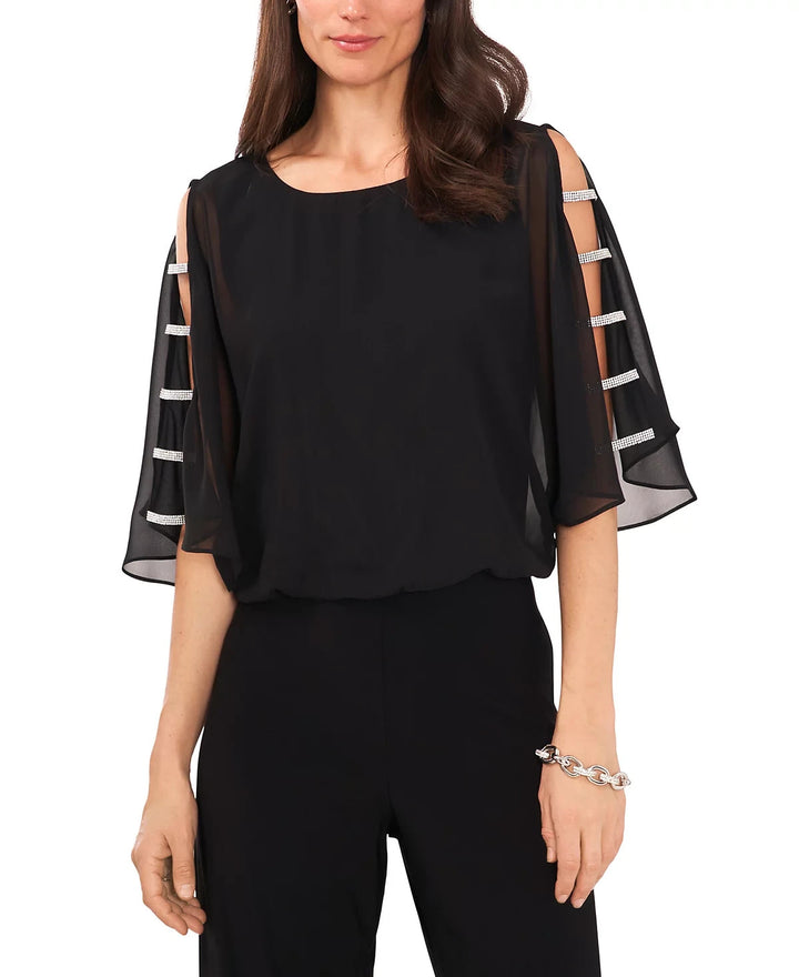 MSK Embellished Ladder-Sleeve Jumpsuit MSRP $89