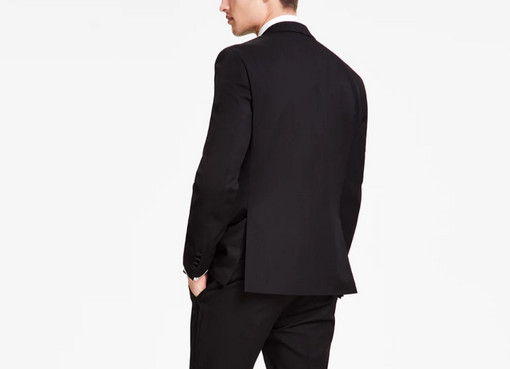 Kenneth Cole Reaction Slim-Fit Ready Flex Tuxedo Suit Jacket 4D 1272 NEW