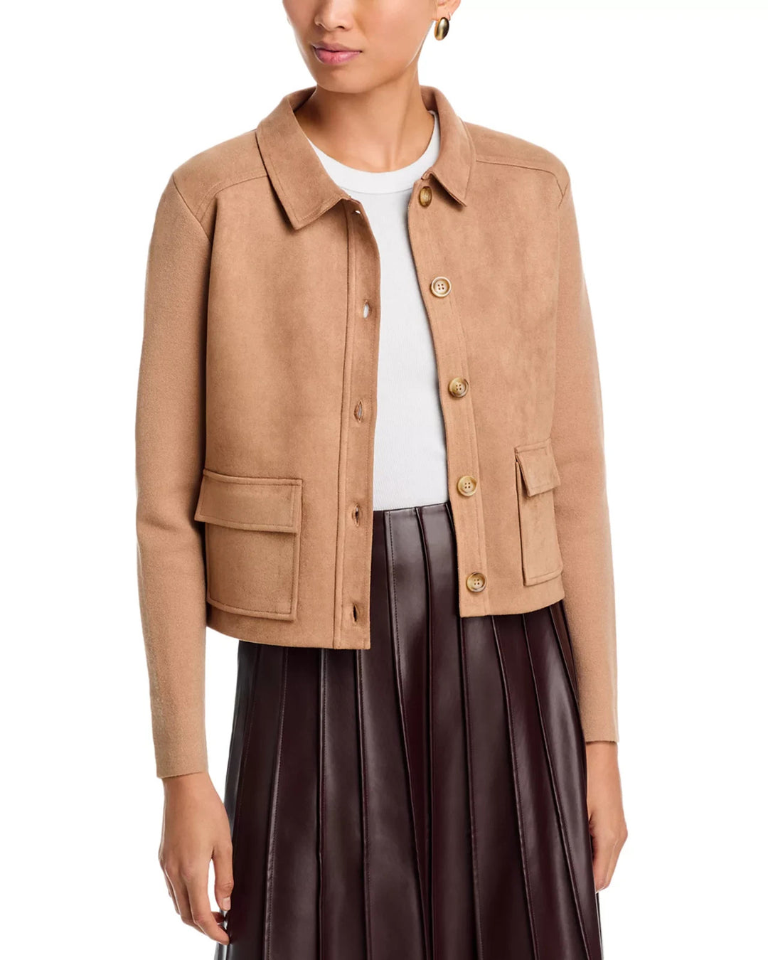Sioni Faux Suede Jacket MSRP $208