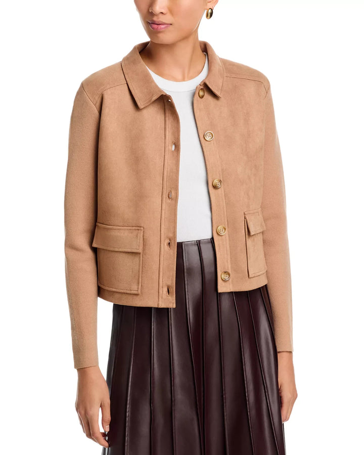 Sioni Faux Suede Jacket MSRP $208