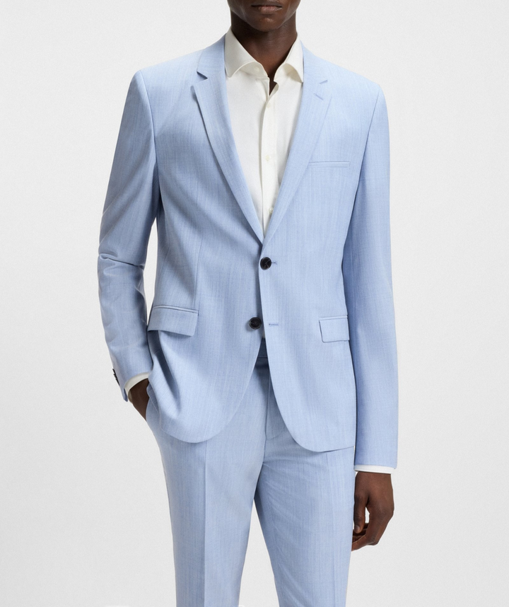HUGO Arti Mélange Extra Slim Fit Suit Jacket MSRP $495