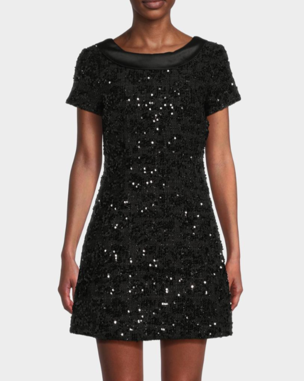 LIKELY Naomi Sequined Mini Dress MSRP $268