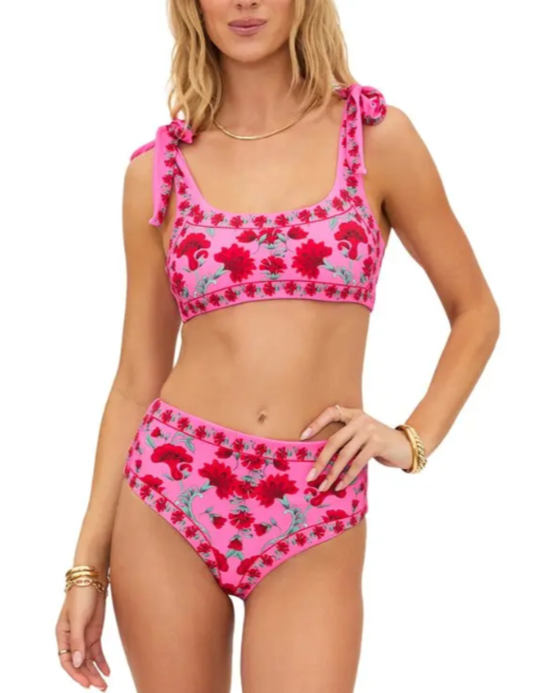 Beach Riot Avalon Bralette Bikini Top & Marcella High-Waist Bikini Bottom $206