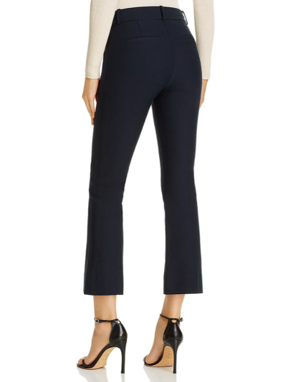 Derek Lam 10 Crosby Cropped High Waist Flared Pants MSRP $345