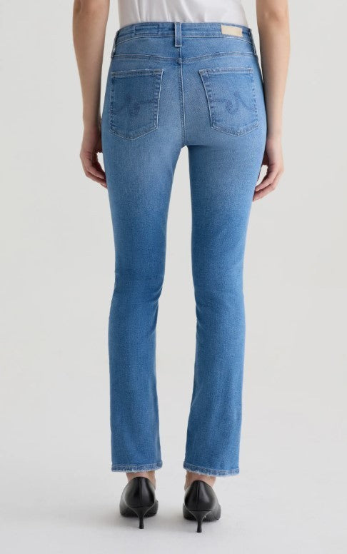 AG Mari Mid Rise Ankle Slim Straight Leg Jeans MSRP $225