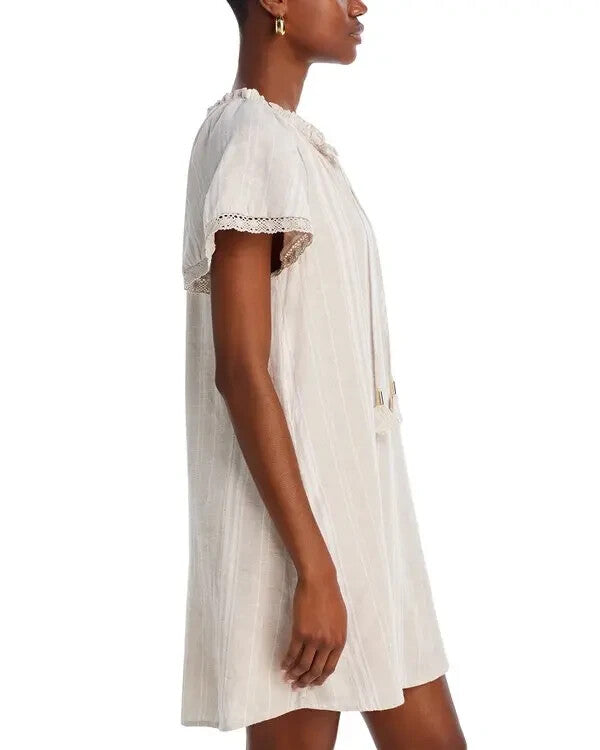 Cupio Split Neck Mini Dress MSRP $109