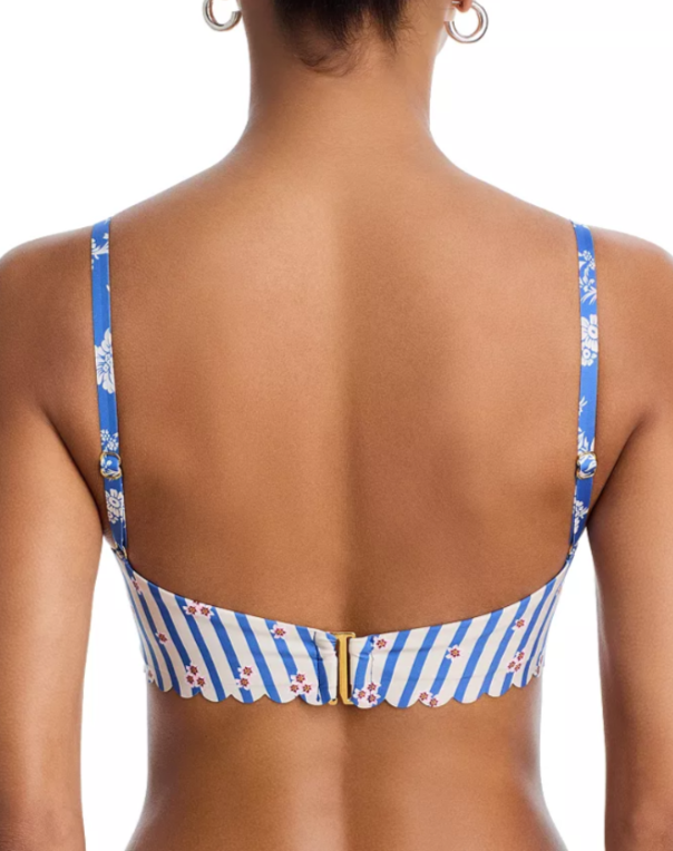Agua Bendita Inca Palacio Underwire Bikini Top MSRP $145