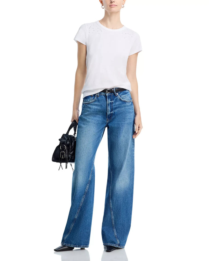 rag & bone Ombré Stud Tee MSRP $138