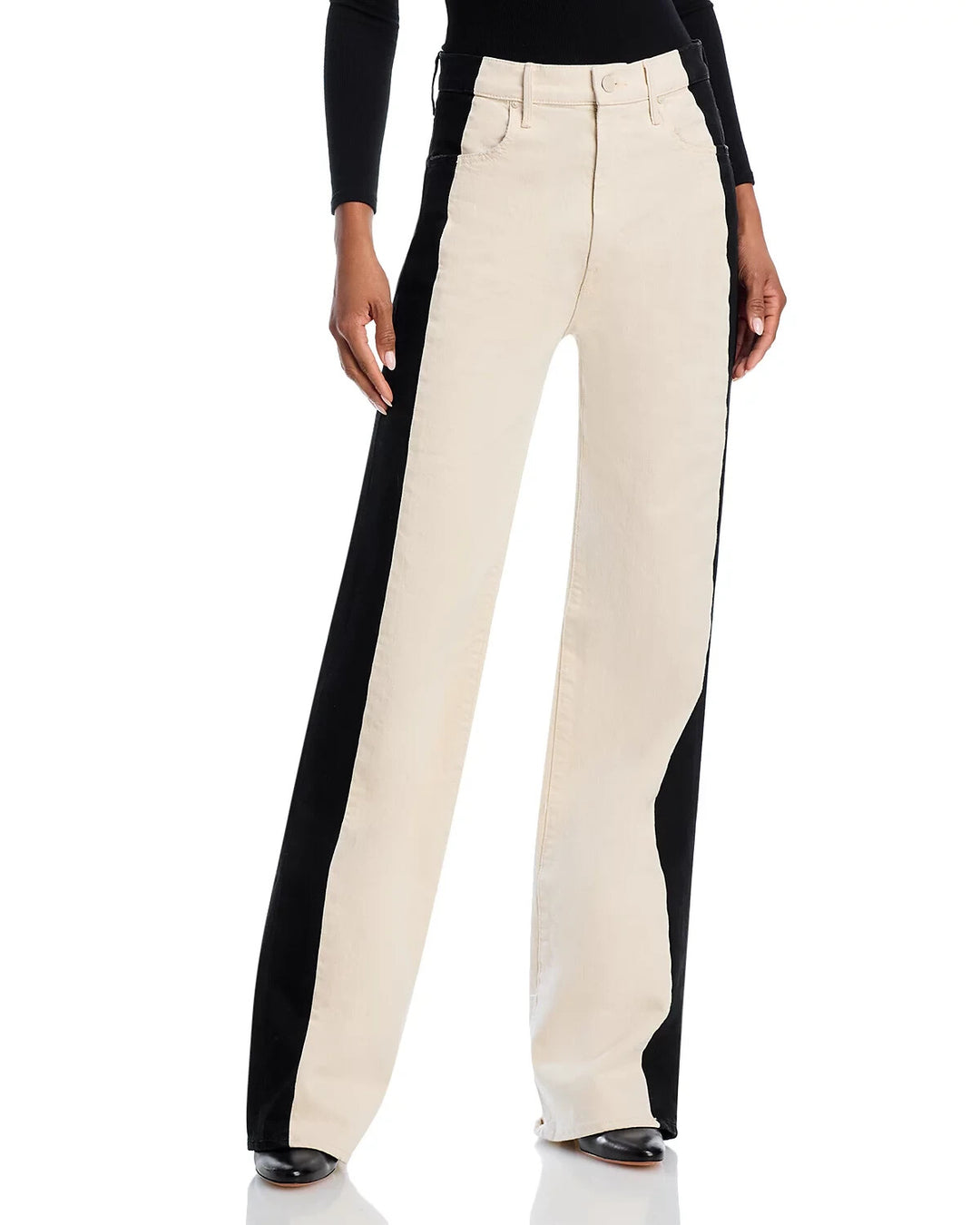 MOTHER The Tuxedo Maven Heel High Rise Jeans MSRP $268