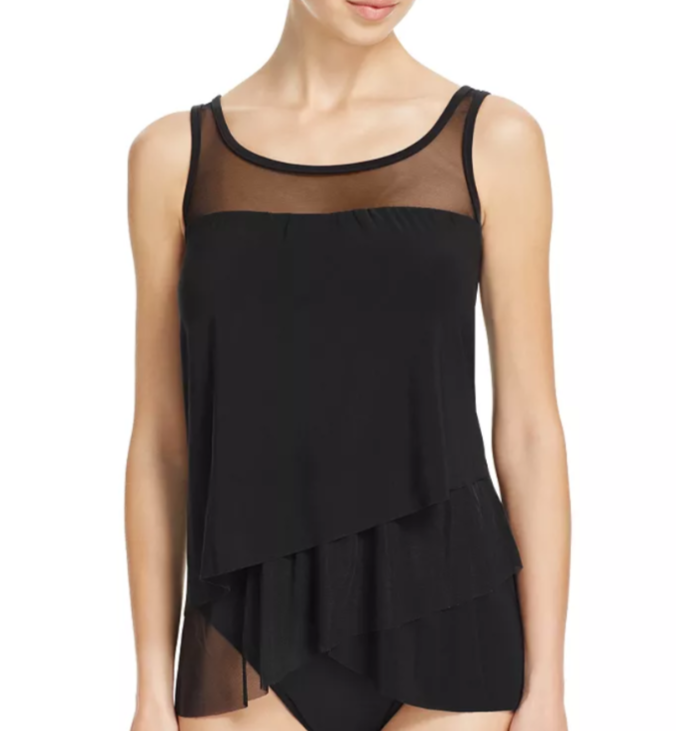 Miraclesuit Mirage Illusionist Tankini Top MSRP $132