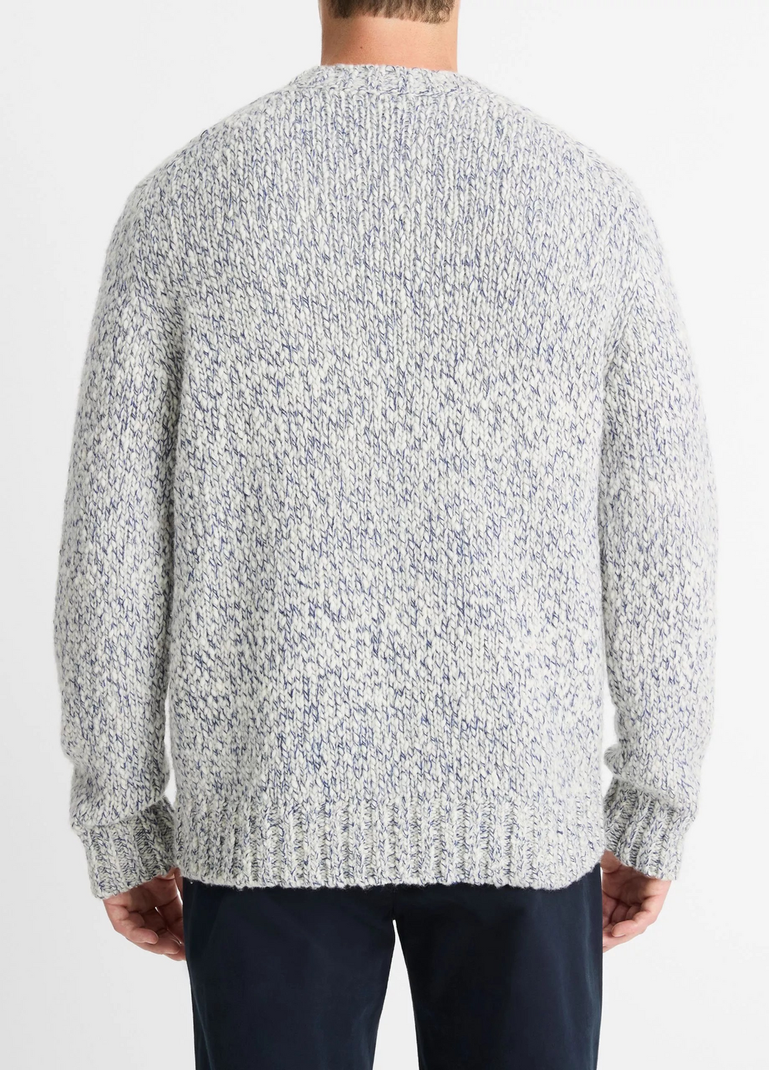 Vince Men's Mottled Marl Wool-Blend Sweater MSRP $395
