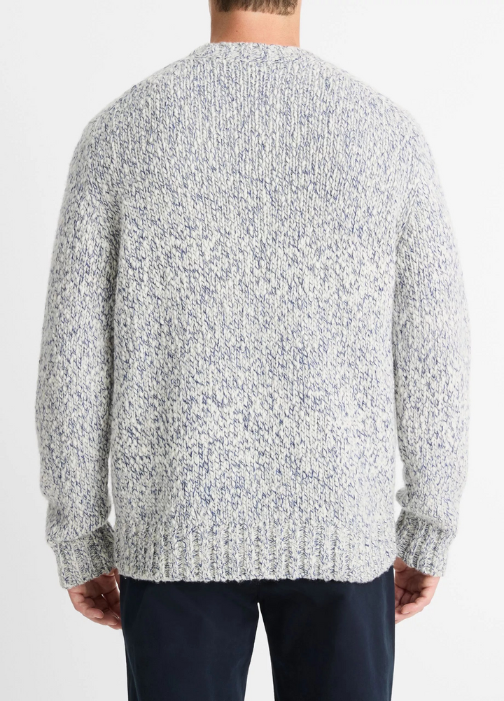 Vince Men's Mottled Marl Wool-Blend Sweater MSRP $395
