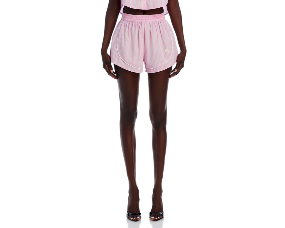 alexanderwang.t Mini Track Shorts MSRP $325
