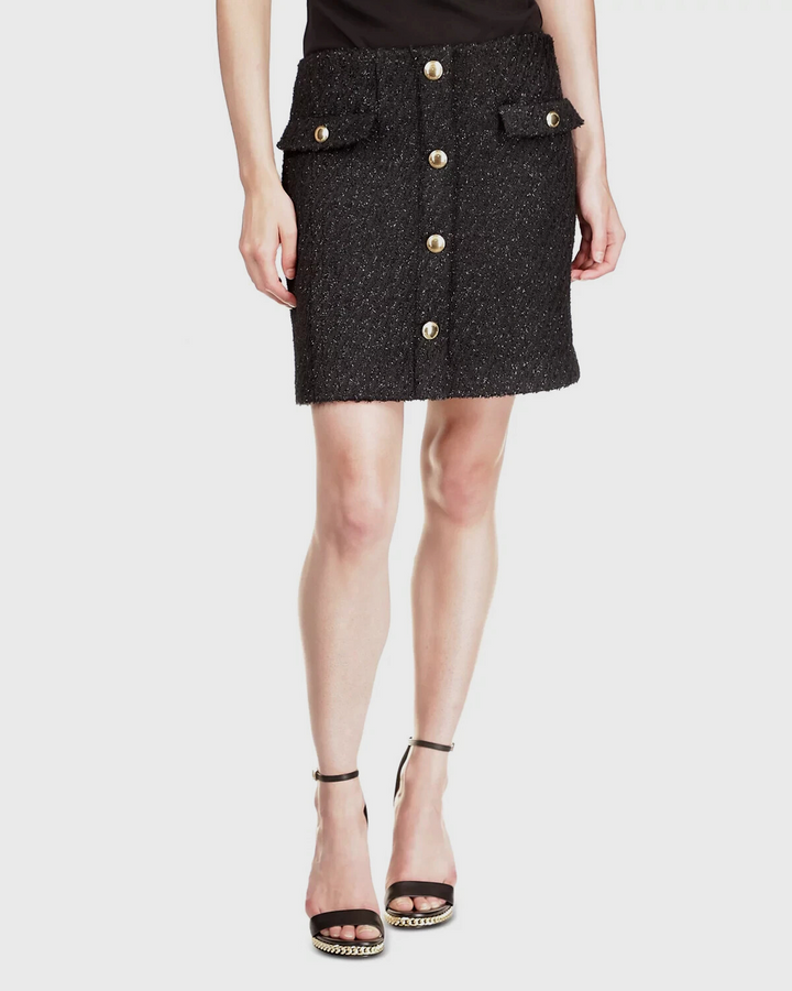 MICHAEL Michael Kors Tweed Mini Skirt MSRP $155
