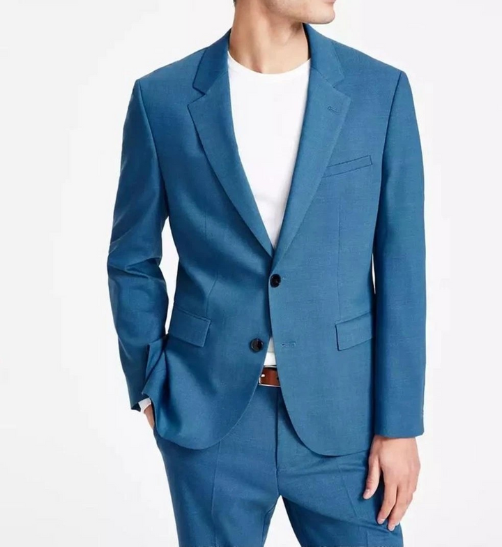 HUGO by Hugo Boss Men's Modern Fit Superflex Suit Jacket MSRP $445