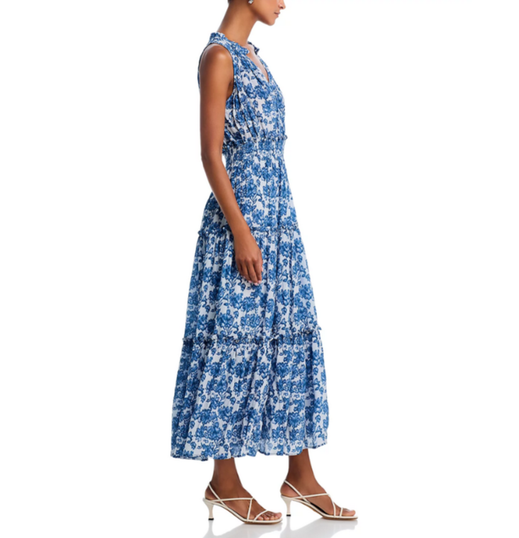 Rails Loulou Floral Tired Maxi Dress MSRP $258