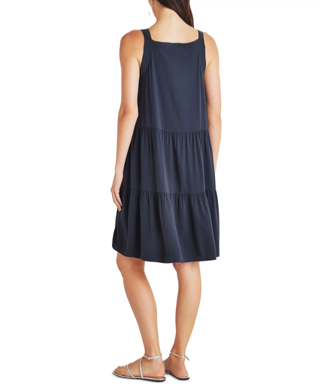 Splendid Napa Tiered Solid Dress MSRP $158