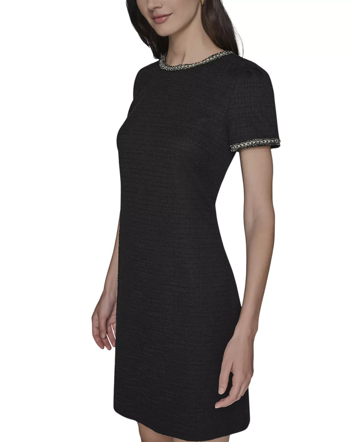 KARL LAGERFELD PARIS Tweed A Line Dress MSRP $138