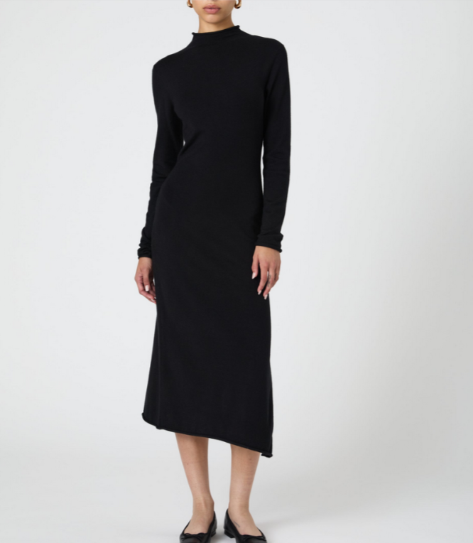 FRENCH CONNECTION Side Slit Sweater Dress MSRP $118