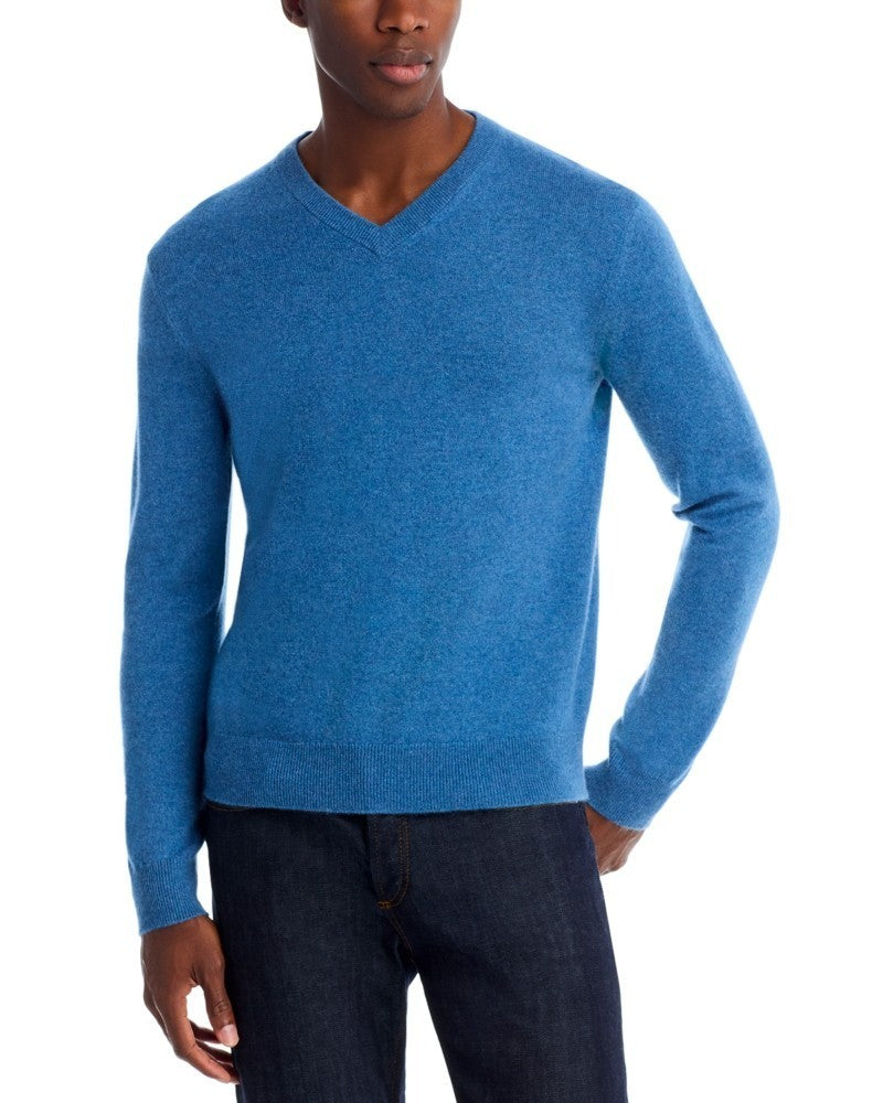 The Men's Store Cashmere V-Neck Sweater MSRP $228
