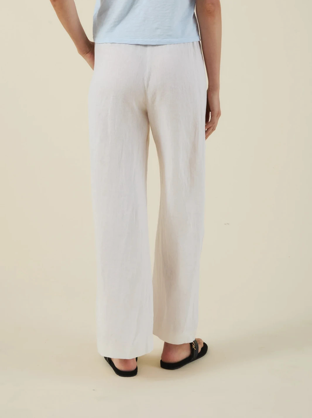Velvet by Graham & Spencer Lola Woven Linen Pant MSRP $189