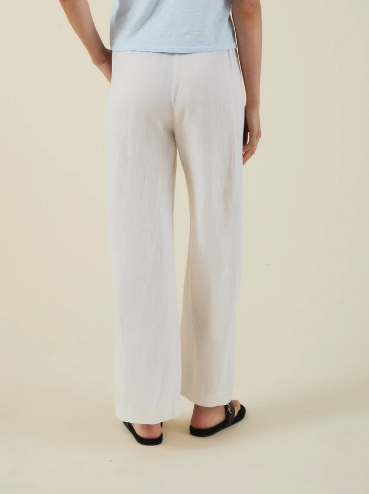 Velvet by Graham & Spencer Lola Woven Linen Pant MSRP $189