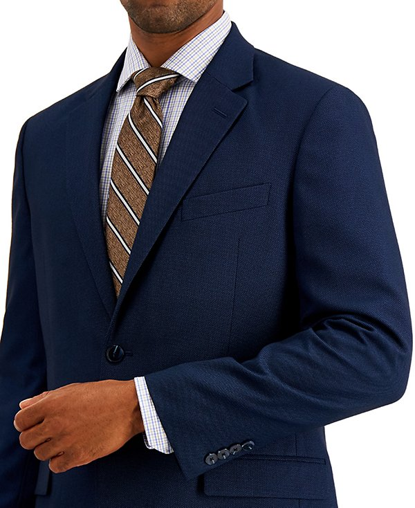 Nautica Men's Modern-Fit Bi-Stretch Suit MSRP $395