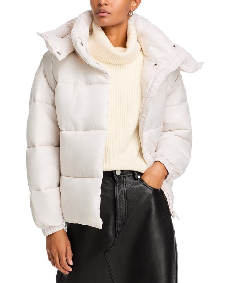 AQUA Athletic Cire Wonder Puffer Coat MSRP $148