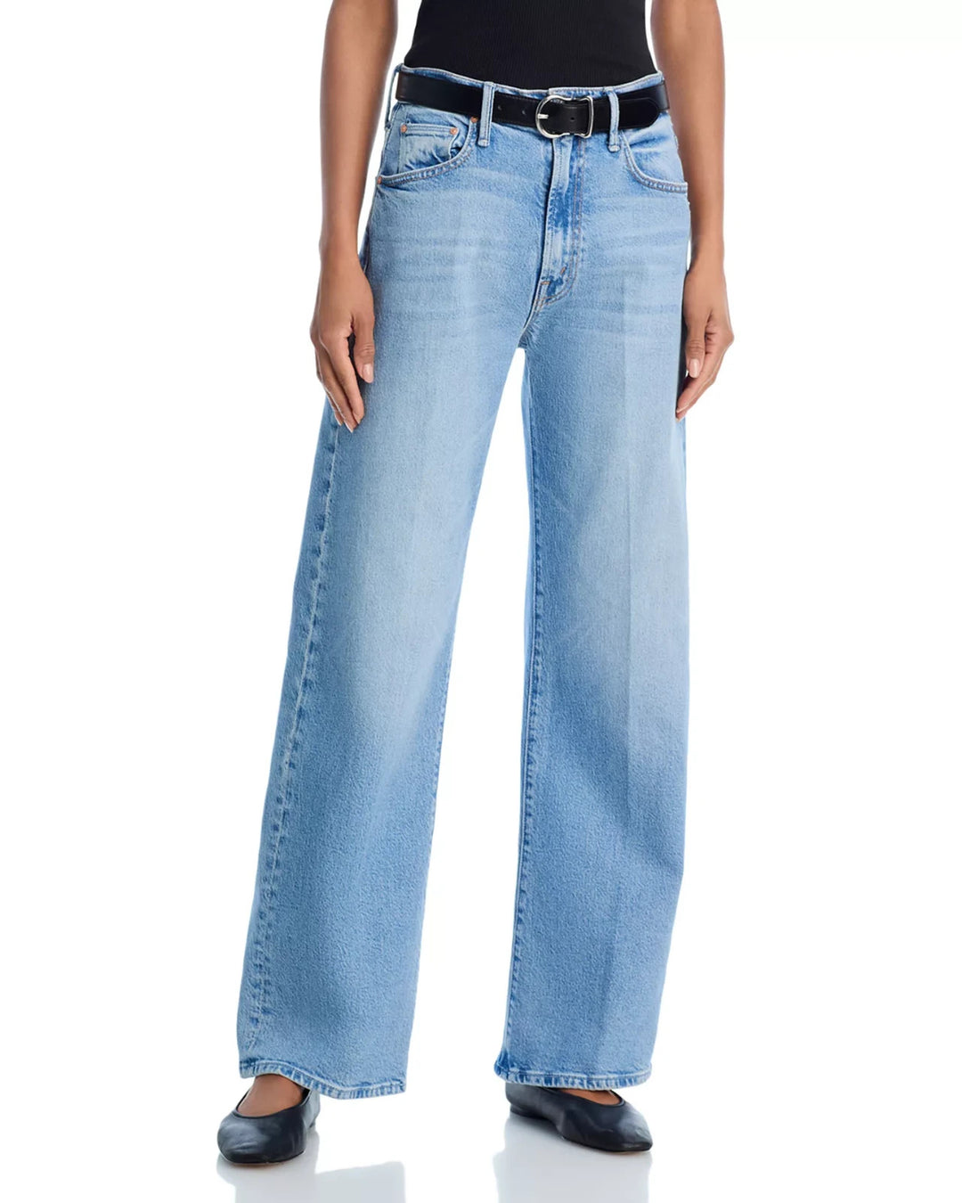 MOTHER The Lasso Sneak High Rise Jeans MSRP $278