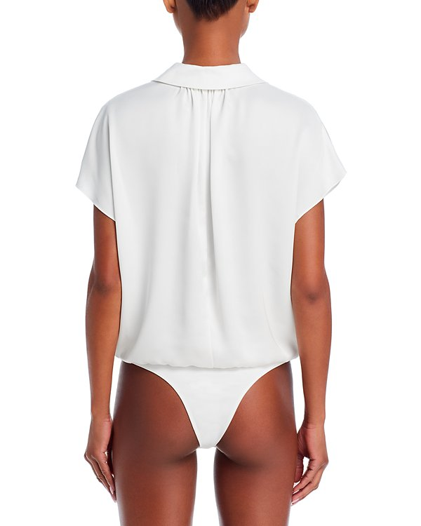 Ramy Brook Lucinda Button up Bodysuit MSRP $195