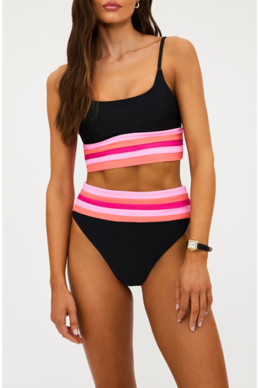 Beach Riot Mae Bikini Top & Millie Bikini Bottom MSRP $216