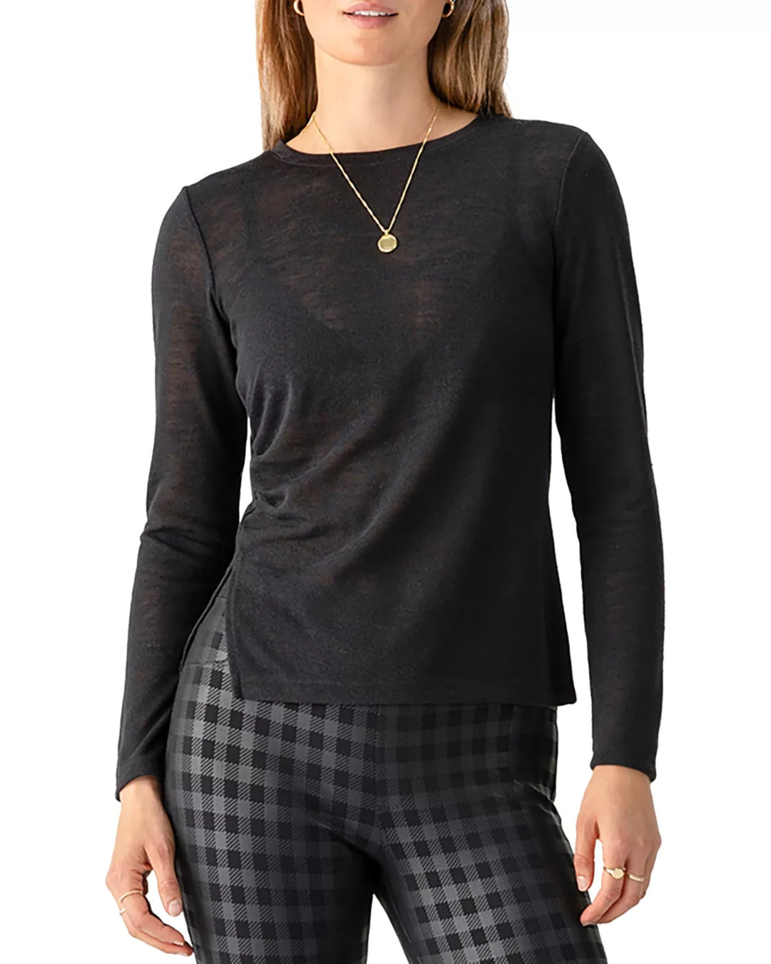 Sanctuary Something About Her Long Sleeve Tee MSRP $59