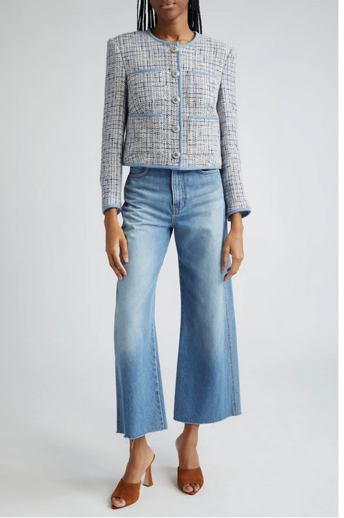 Veronica Beard Taylor Cropped Jeans MSRP $298