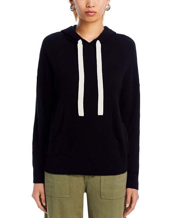 AQUA Cashmere Skull Back Cashmere Hoodie MSRP $198
