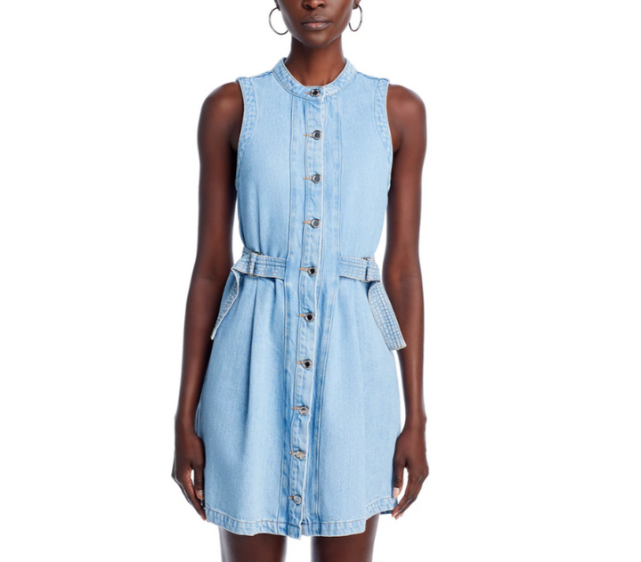 Derek Lam 10 Crosby Camille Utility Mini Dress MSRP $395