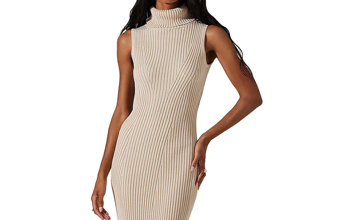 ASTR the Label Channary Turtleneck Sweater Dress MSRP $128
