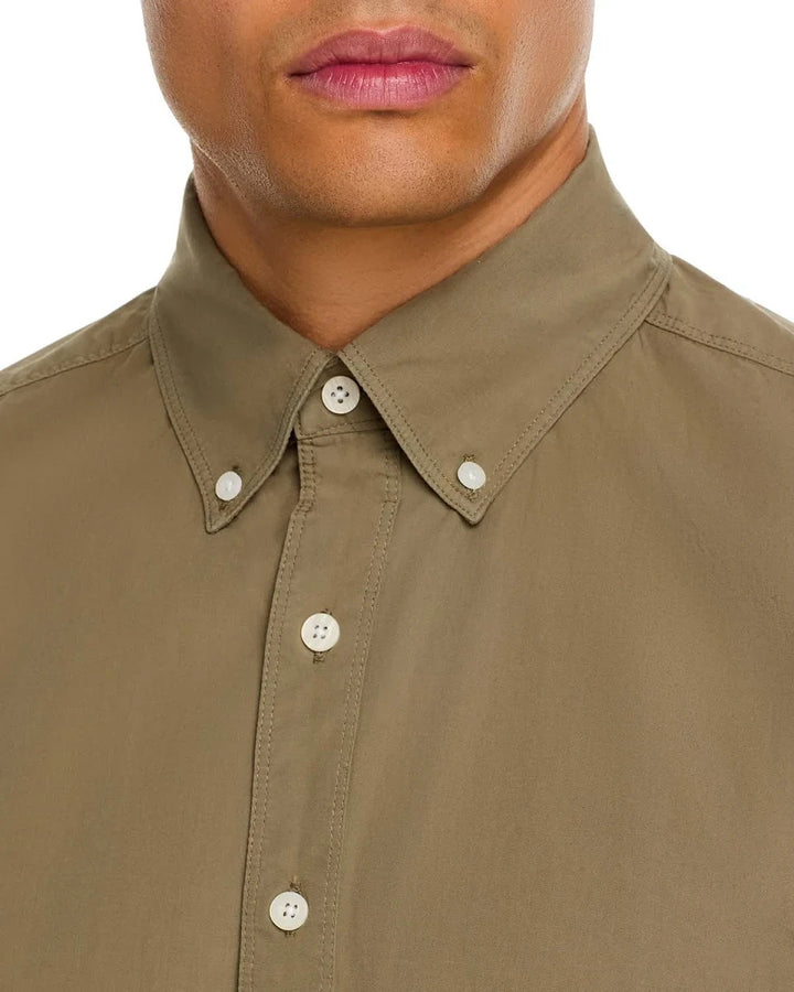 The Men's Store Standard Fit Cotton Sport Shirt MSRP $88