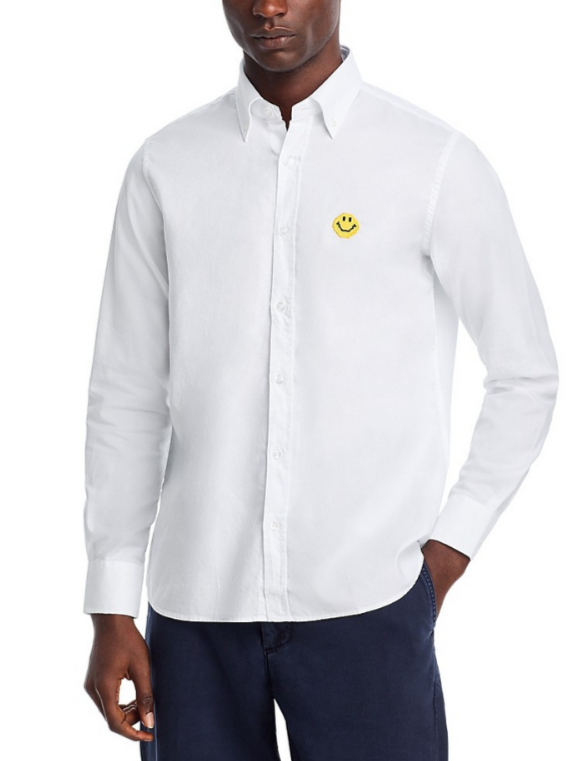 Joshua Sanders Oxford Pixel Shirt MSRP $281