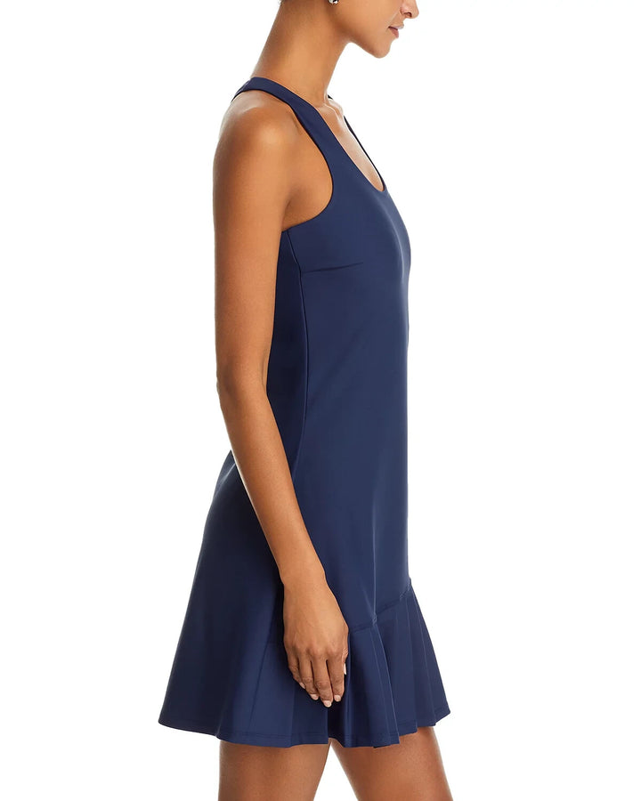 AQUA Athletic Pleat Hem Active Dress MSRP $98