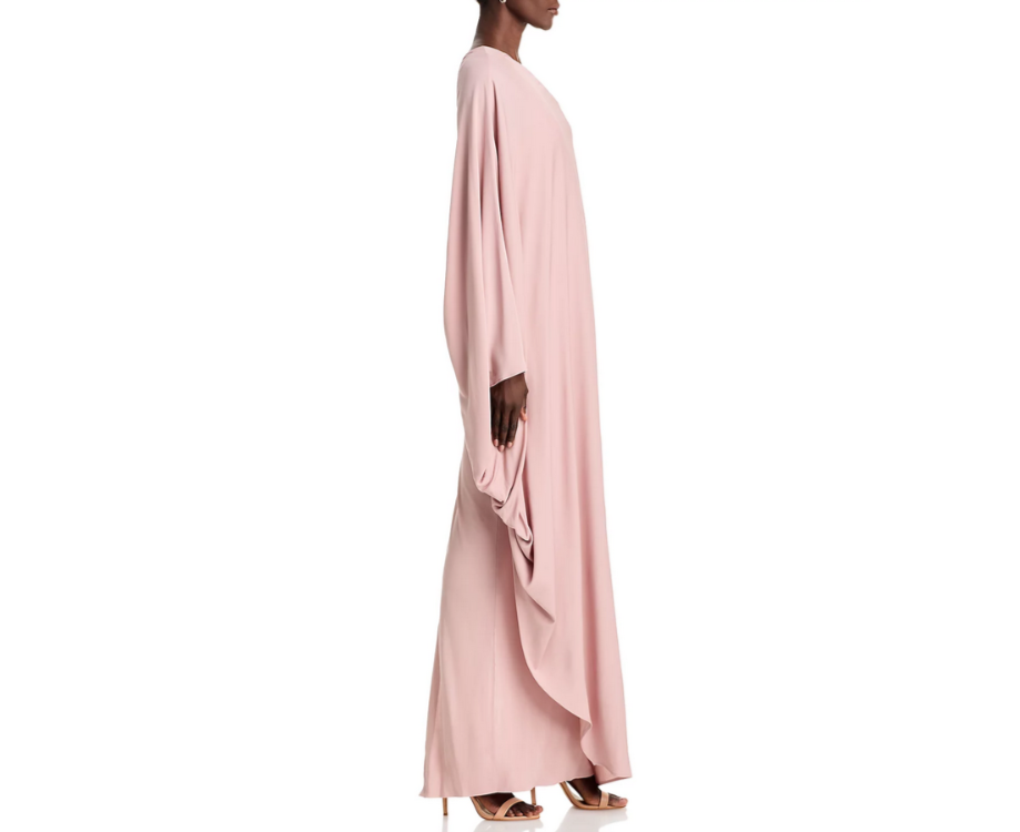 NAOMI x BOSS 2.0 Escapa Draped One Shoulder Gown MSRP $495