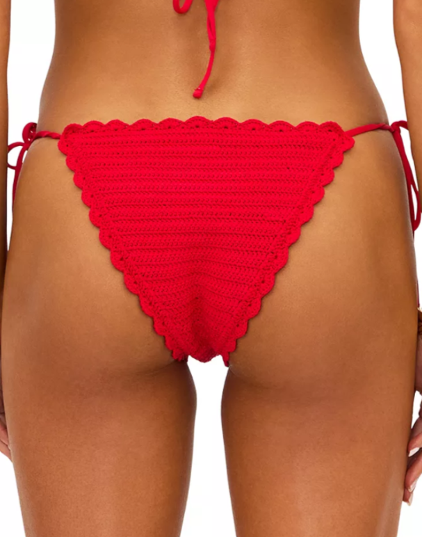 Beach Riot Winona Triangle Bikini Top & Soleil Side Tie Bikini Bottom MSRP $256