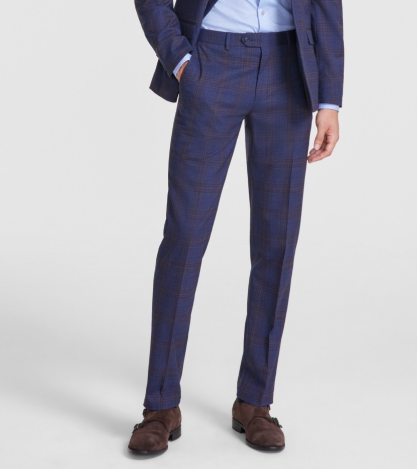 Bar III Men's Slim-Fit Wool-Blend Suit Separate Pants MSRP $175