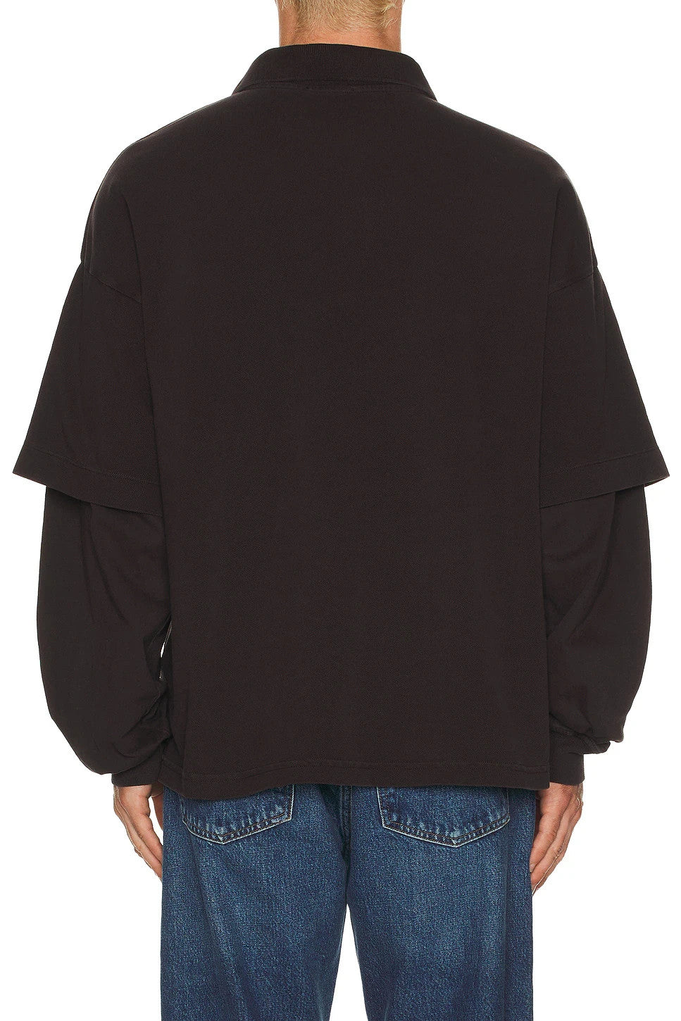 AGOLDE Curren Double sleeve Polo