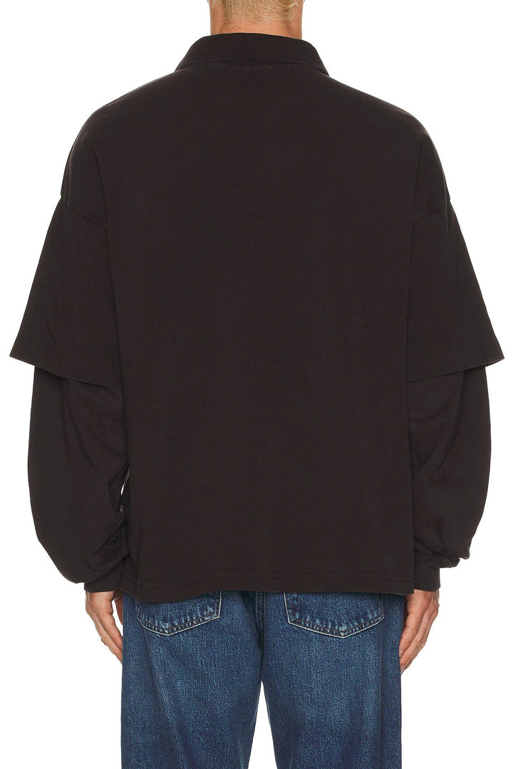 AGOLDE Curren Double sleeve Polo