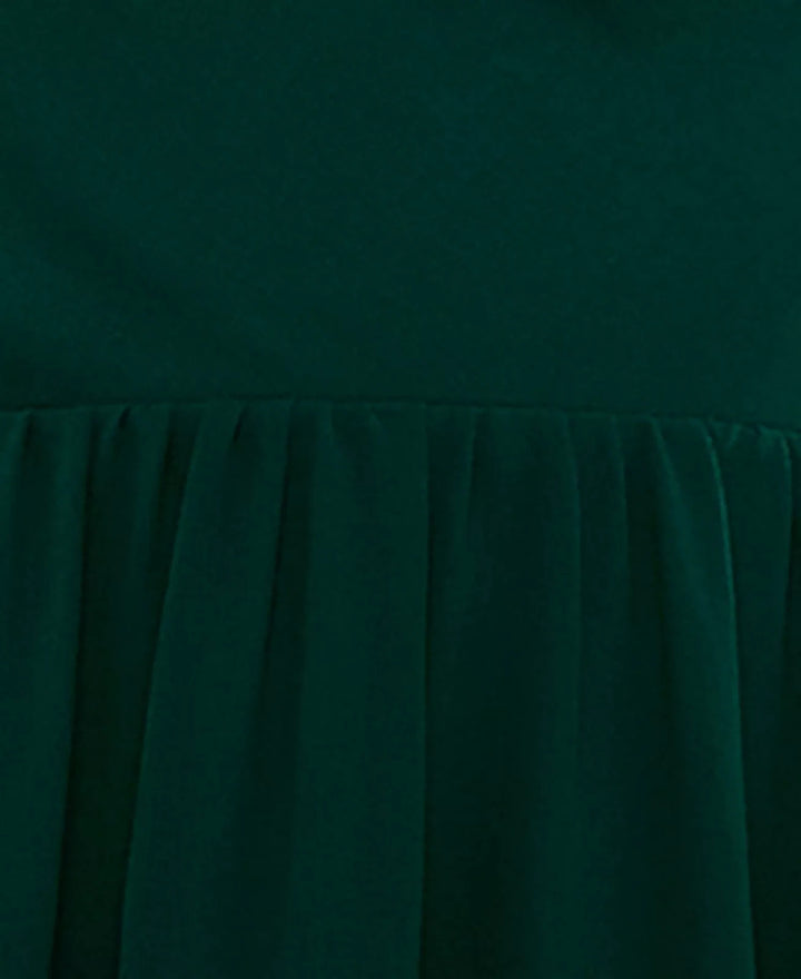 City Studios Juniors' Pearl-Strap Chiffon Sleeveless Fit & Flare Dress MSRP $79