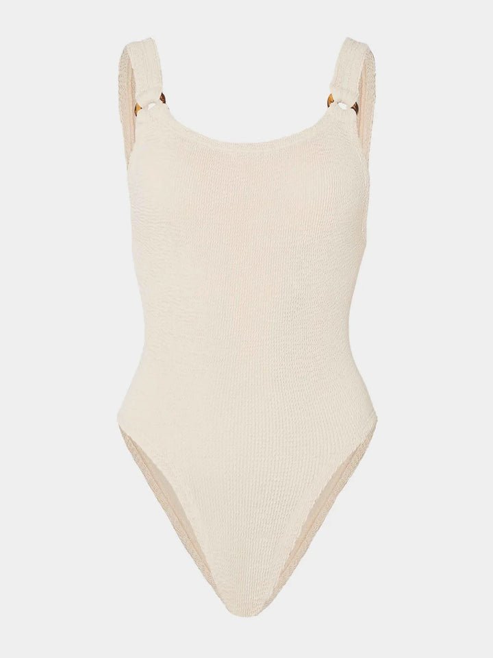 Hunza G Domino One Piece Swimsuit MSRP $270