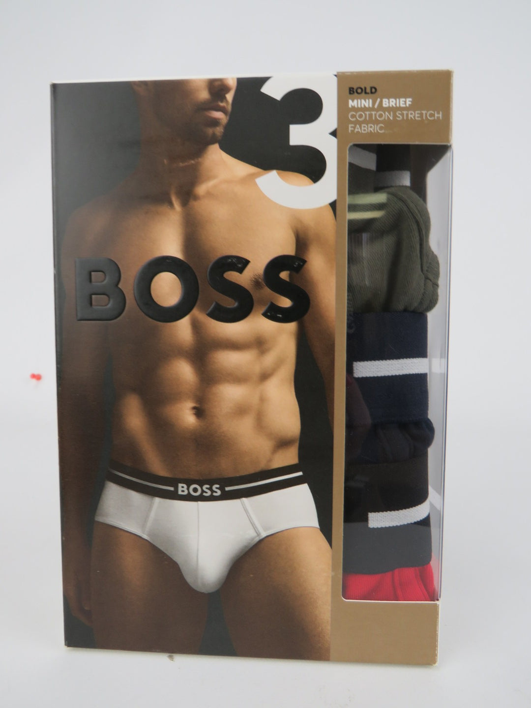 BOSS Bold Briefs, Pack of 3 MSRP $48