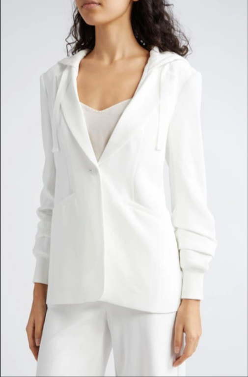 Cinq à Sept Khloe Hooded Blazer MSRP $495