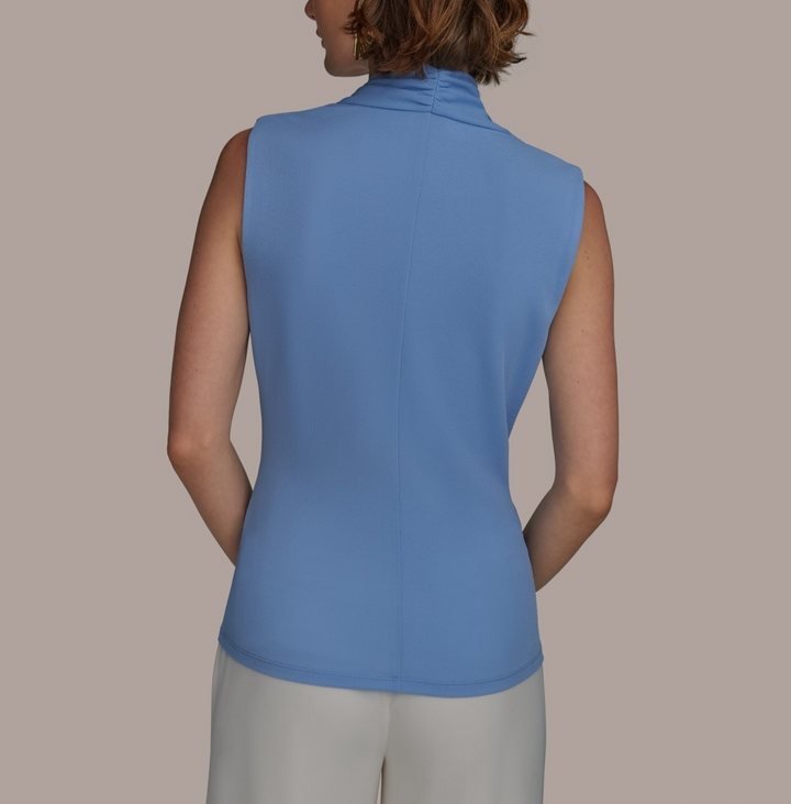 Donna Karan New York Women's Hardware-Trim Sleeveless Top MSRP $79