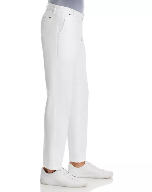 BOSS Kane Regular Fit Flat Front Trousers MSRP $158